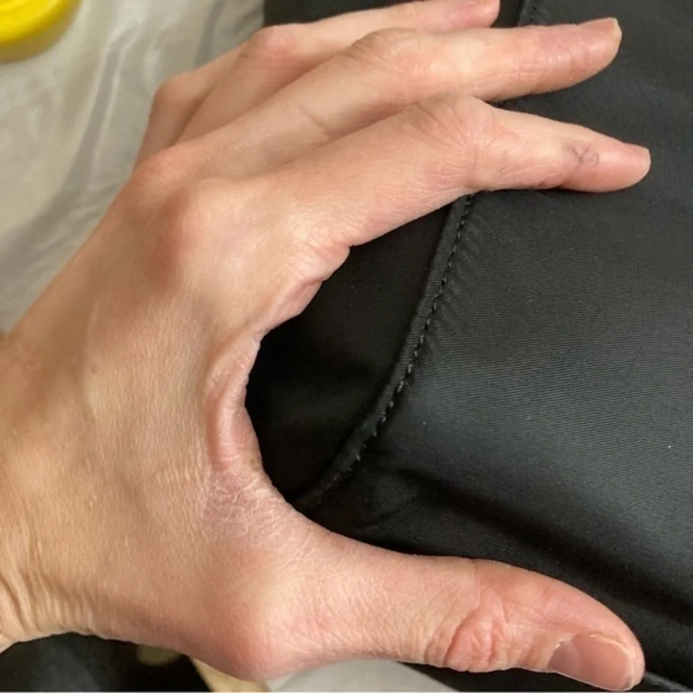 Michael kors black nylon tote bag